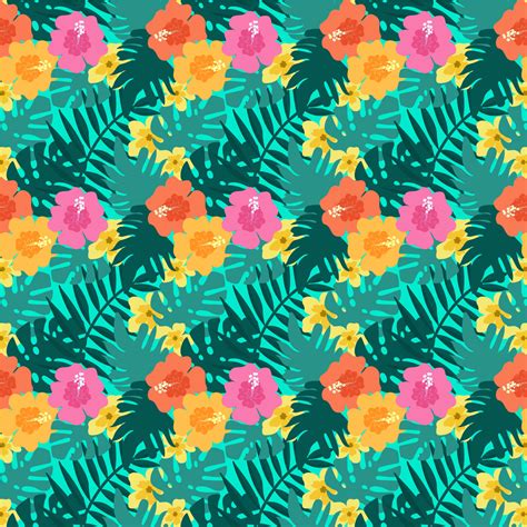 Tropical Pattern Free Vector Art 32548 Free Downloads