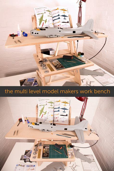 11 Model Makers Workbench Ideas Workbench Model Maker Hobby Desk