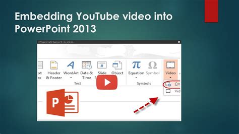 How To Embed A Youtube Video Into A Powerpoint Youtube
