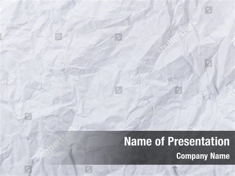 Parchment Wrinkled White Paper Powerpoint Template Parchment Wrinkled
