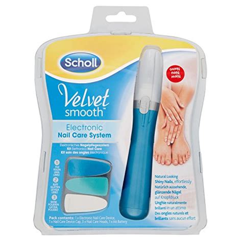 Scholl Velvet Smooth Kit Elettronico Per La Cura Delle Unghie Manicure