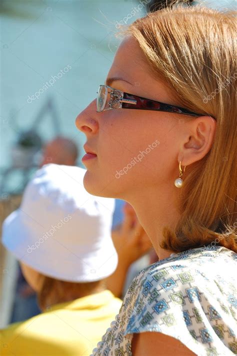 Beautiful Girl Wearing Glasses — Stock Photo © Cherry