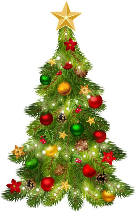 Christmas Tree Clip Art Med Billeder Julekort Jul Ideer Dekoration