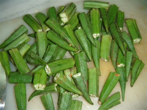 Ladyfingers can be found in the grocery store. Easy recipes: Stuffed ladyfinger/bhindi vege- Microwave