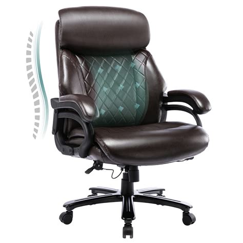 Buy Big and Tall Office Chair 400lbs-Heavy Duty Executive Desk Chair