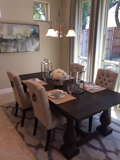 Craft a look that is effortlessly beautiful with a glass top dining room set. Beautiful Dining room set | Dinning table decor, Beautiful dining rooms, Dining room decor