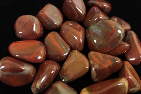 Tumbled Small Red Jasper The Twisted Bead