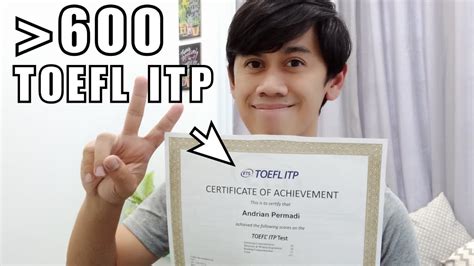 Saya Dapat SKOR TOEFL ITP 600 LEBIH Ini 4 TIPSnya YouTube