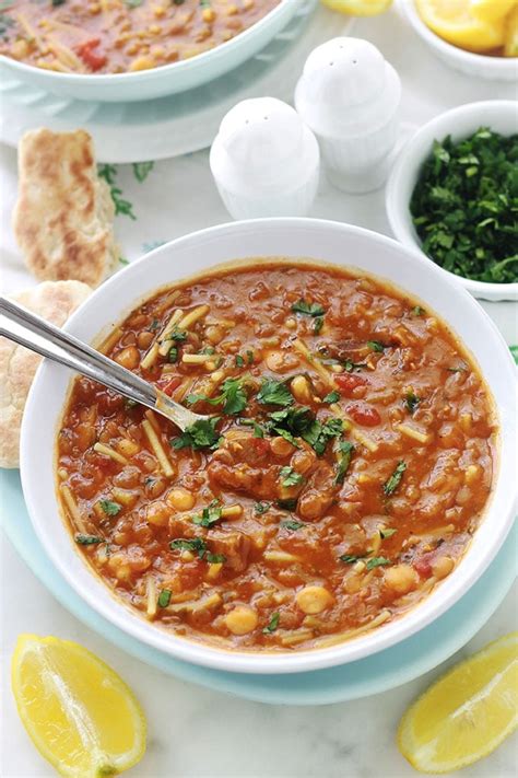 Recette de la soupe marocaine harira Hrira