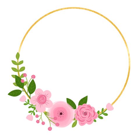 Free Floral Border Wreath 20981460 Png With Transparent Background