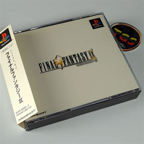 Final Fantasy Ix Spincard Ps1 Japan Ver Playstation 1 Squaresoft