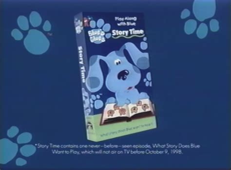 Blues Clues Vhs Promo Story Time Free Download Borrow And