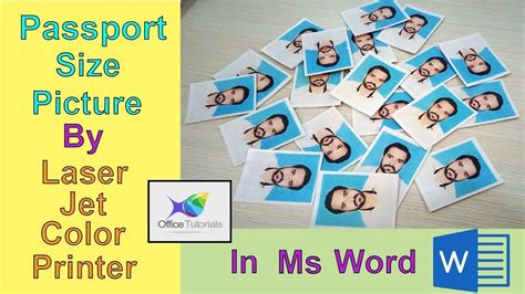 How To Make A Passport Size Picture In Microsoft Word Vrogue Co