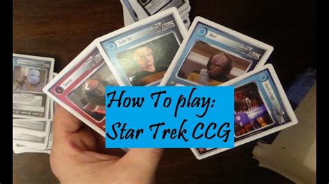We did not find results for: How to Play: Star Trek the Customizable Card Game CCG - YouTube