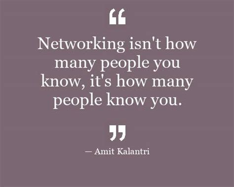 Networking Isnt How Many People You Know Its How Many People Know
