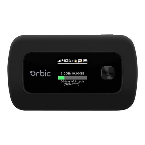 Verizon Orbic Speed Mobile Hotspot 4g Lte 80211ac Verizon
