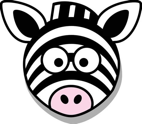 Gambar Binatang Kartun Zebra Adzka