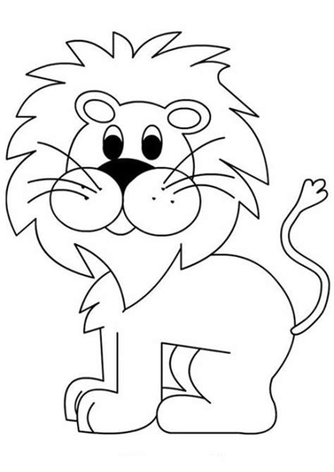 Free And Easy To Print Lion Coloring Pages Tulamama