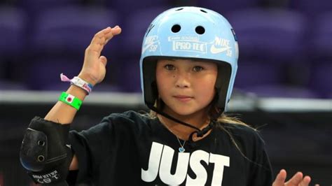 'i've got to make the most of it while i can'. Tokyo 2020: Sky Brown, 11, perfecting new move for ...
