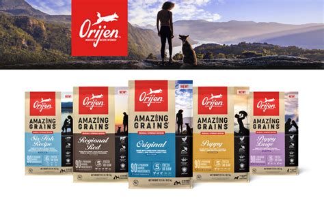 Orijen Amazing Grains High Protein Large Breed Dry Puppy Food 225 Lbs