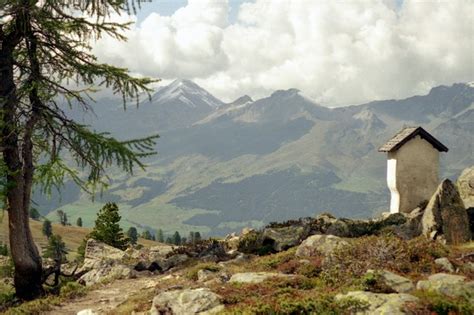 Guarda, eines der schönsten dörfer der schweiz. Nauders, Tirol - Dreiländereck Österreich Schweiz Italien