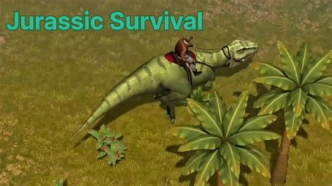 джус играет в Jurassic Survival Youtube