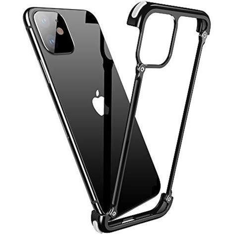 Oatsbasf Iphone 11 Pro Aluminum Bumper Case Utral Thin Corner Corver