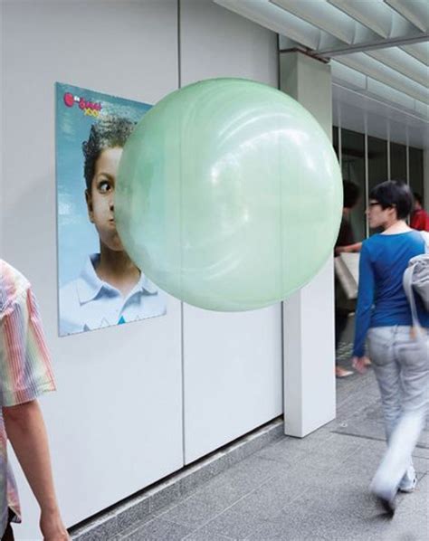 Clever Bubble Gum Advertising Campaigns