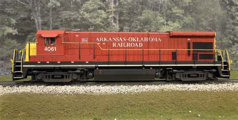 Atlas Arkansas Oklahoma Railroad B23 7 Aok 4061 2 Bradleydcc Custom