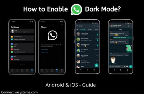 How To Enable Dark Mode On Whatsapp Android And Ios