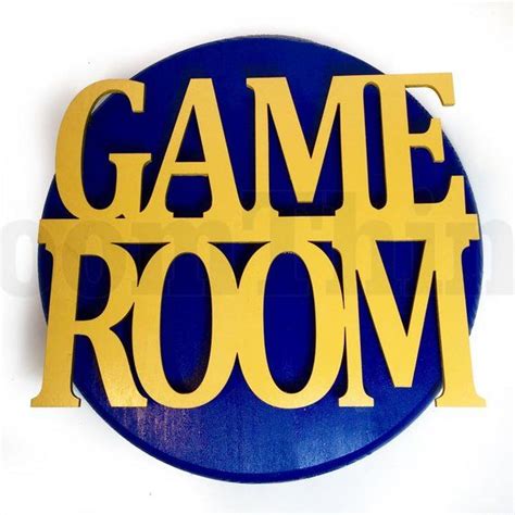 Game Room Sign Game Room Decor Gaming Decoration Game Room