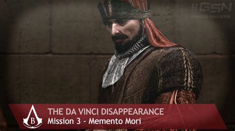 Assassin S Creed Brotherhood The Da Vinci Disappearance Mission 3