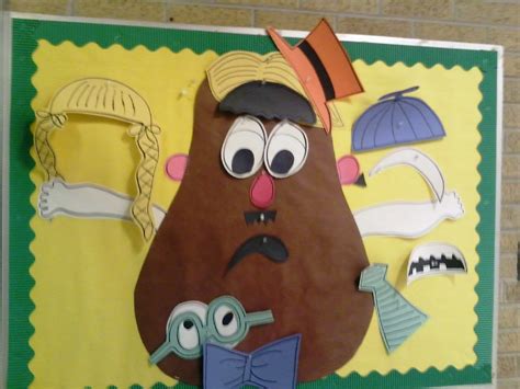 Make A Mr Potato Head Potato Heads Mr Potato Head Preschool Teacher