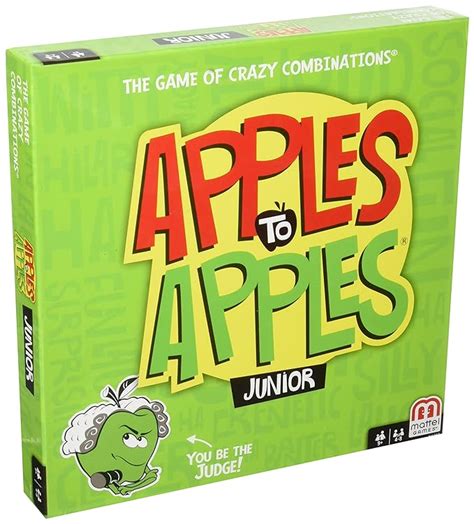 Apples To Apples Junior Card Game Board Games Amazon Canada