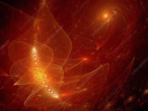 Plasma In Space Abstract Illustration Stock Image F0292096