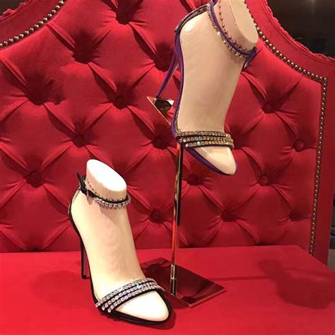 Summer Women Ankle Strap Crystal Sandals High Heeled Stiletto Luxury Big Rhinestone Bowtie Sexy