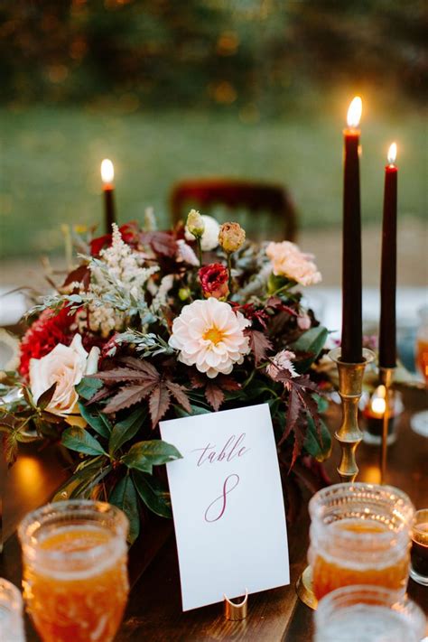 this fall nashville wedding at home shows off our new favorite autumn wedding colors burgundy