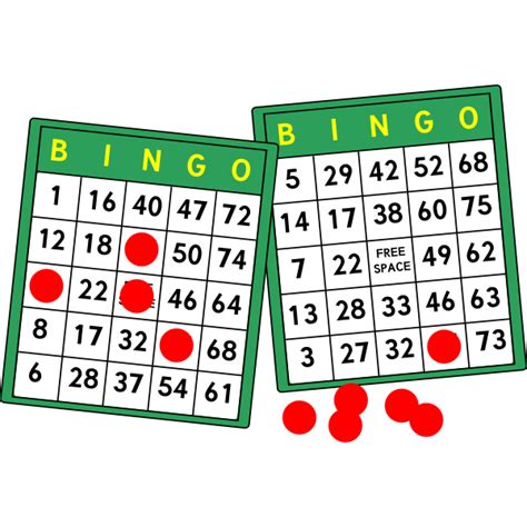 Bingo Cards Vector Image Free Svg