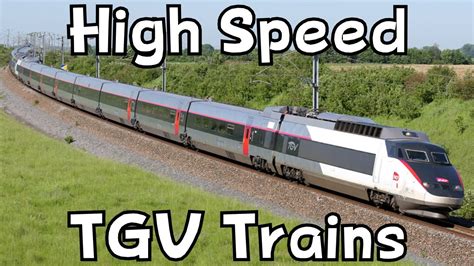 Tgv Trains At High Speed On French Lgv Nord Hd Youtube