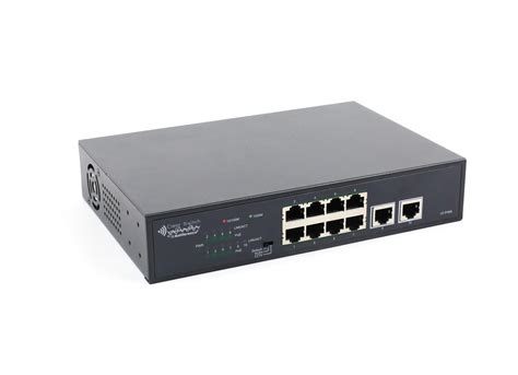 Clear Switch 8 Port Gb Ethernet Switch With Poe Antiference Hypex Ltd