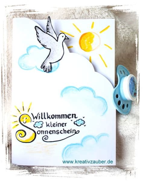 Karte zur geburt basteln vorlage. Glückwünsche zur Geburt basteln - Kreativzauber ...