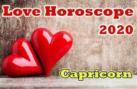 Capricorn Love Horoscope 2020 Predictions Astrokapoor