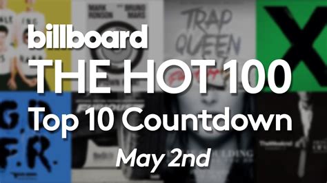 Official Billboard Hot 100 Top 10 May 2 2015 Countdown Youtube