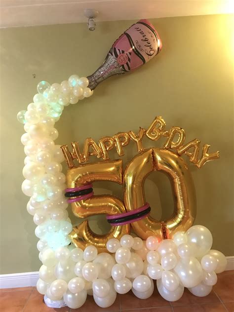 Maybe you would like to learn more about one of these? Balloon Bouquet | 50th birthday balloons, Balloon bouquet ...