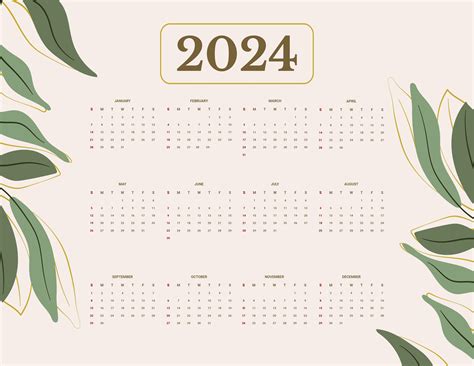 Calendar Of The Year 2024 Bamby Carline