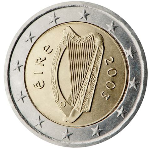 Ireland 2 Euro Coin 2003 Euro Coinstv The Online Eurocoins Catalogue
