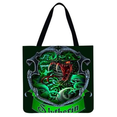 New Harry Potter Slytherin Tote Bag Ebay