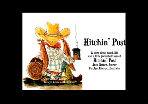 Hitchin Post Western Childrens Story Book A Cute Etsy