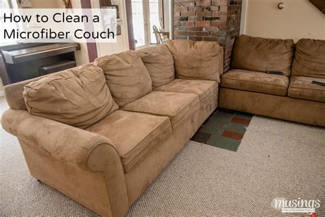 You should dust your leather sofa once a month with a microfiber cloth to pick up any debris. How to Clean a Microfiber Couch {Bonus: How to Remove Pen ...