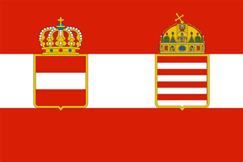 Filewar Flag Of Austria Hungary 1915 1918svg Wikimedia Commons